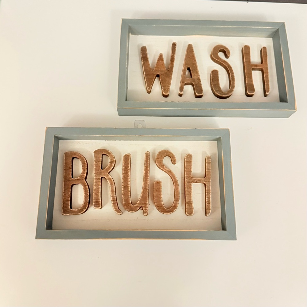 Hobby Lobby Brown and Gray Bath Accessories Set